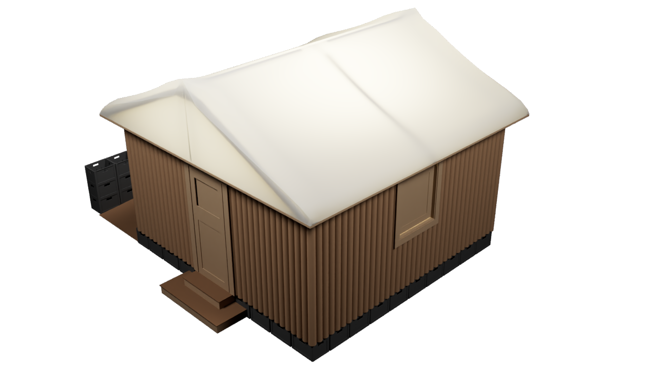Log Paper House